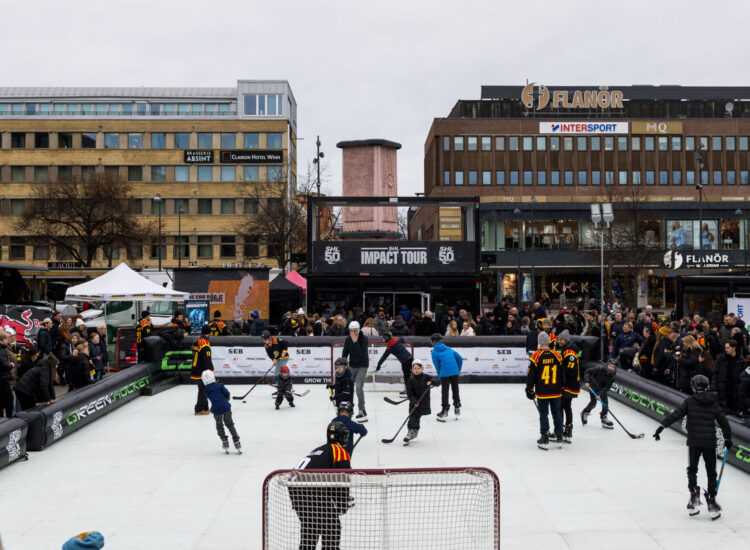 260227 Deltagare under SHL Impact tour den 27 februari 2026 i G&auml;vle. Foto: Tobias Sterner / BILDBYR&Aring;N / COP 254 / TS0431